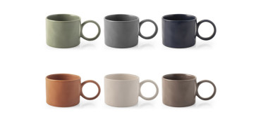 MUG STONEWARE             10 CL SURTIDO